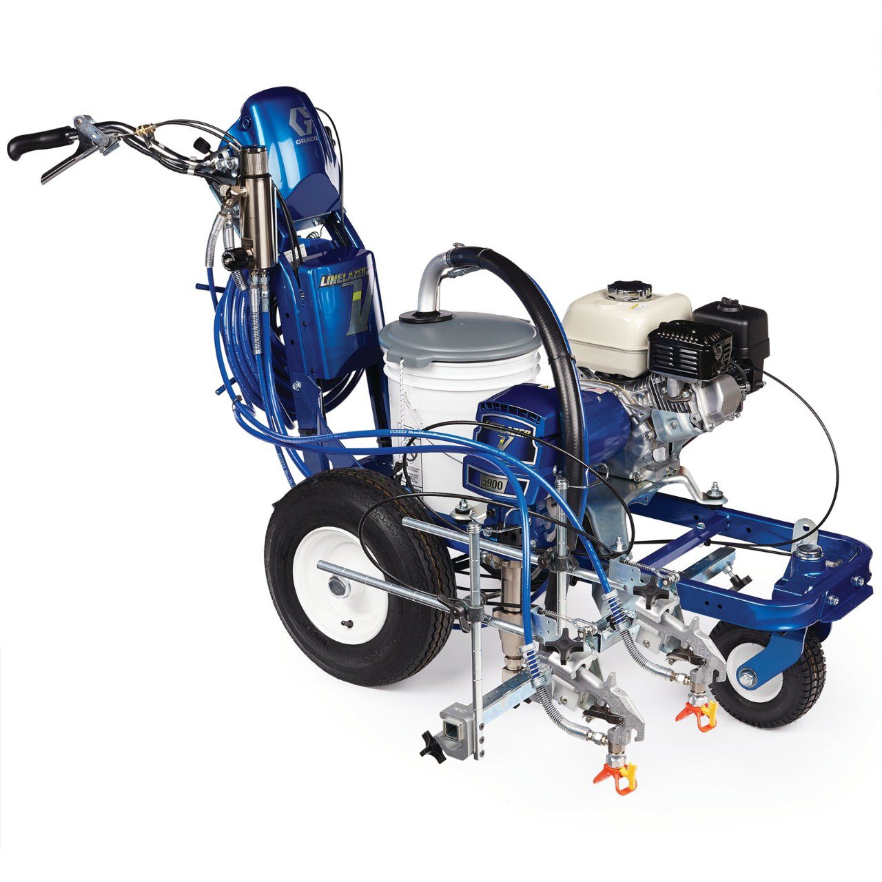 GRACO LineLazer V 5900 Standard-Serie benzinbetrieben, 2 manuelle Pistolen- 17H455