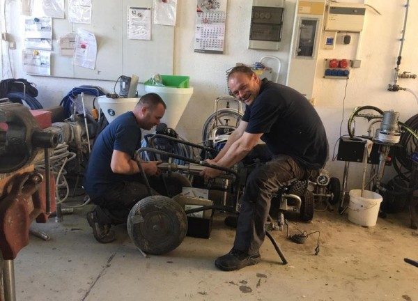 Teamwork bei Pumpdoctors Obertech