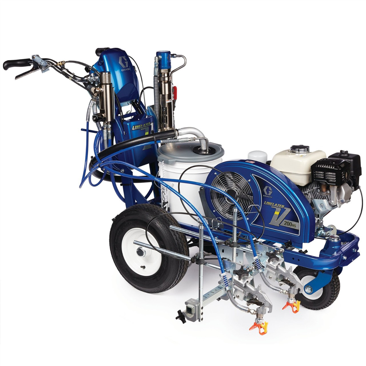 GRACO LineLazer V 200HS Standard-Serie, benzinbetriebe, hydraulisch, 2 manuelle Pistolen- 17H461