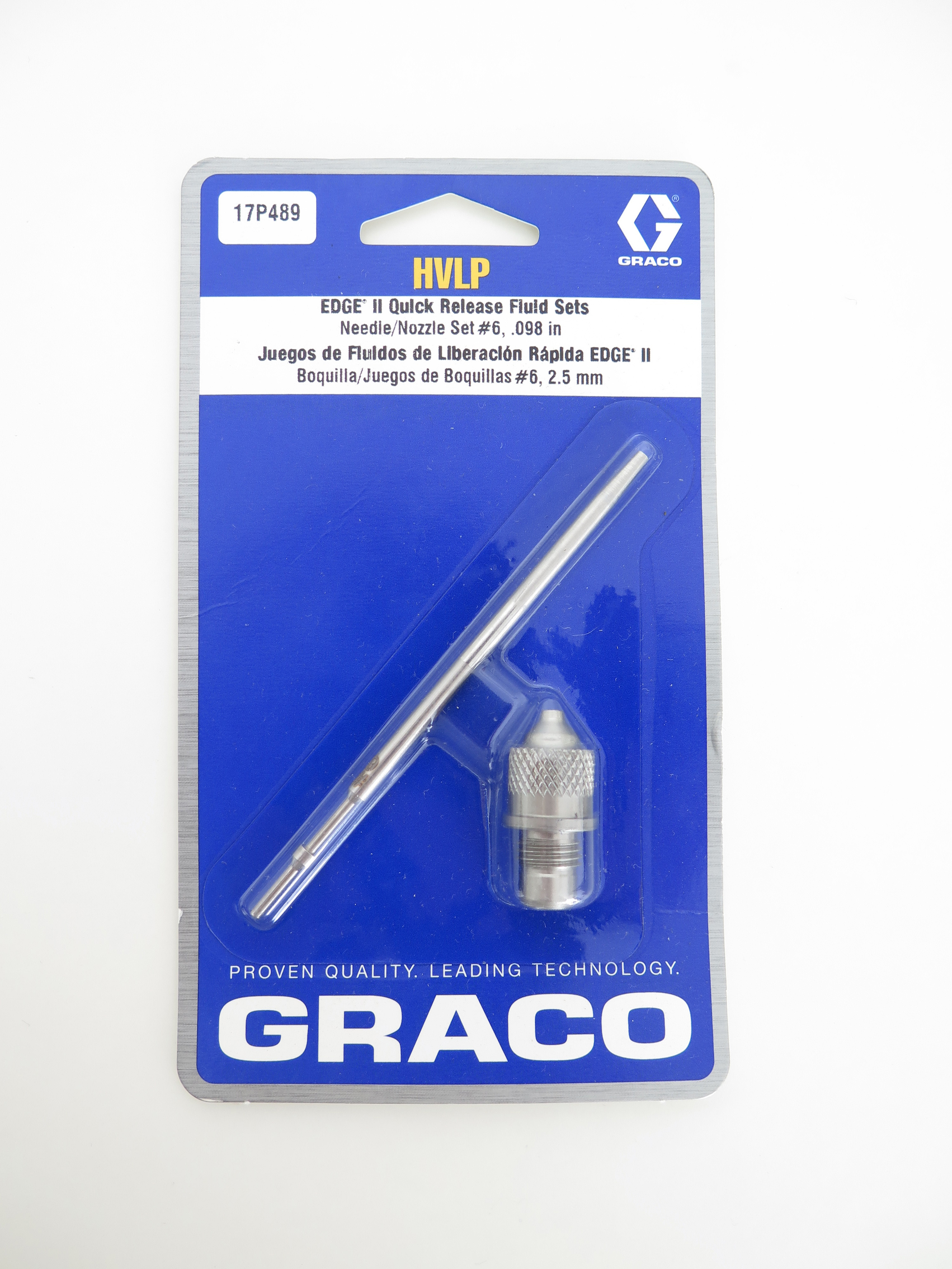 GRACO Original Nadel/Düse Set, HVLP EDGE II, Satz #6  - 17P489