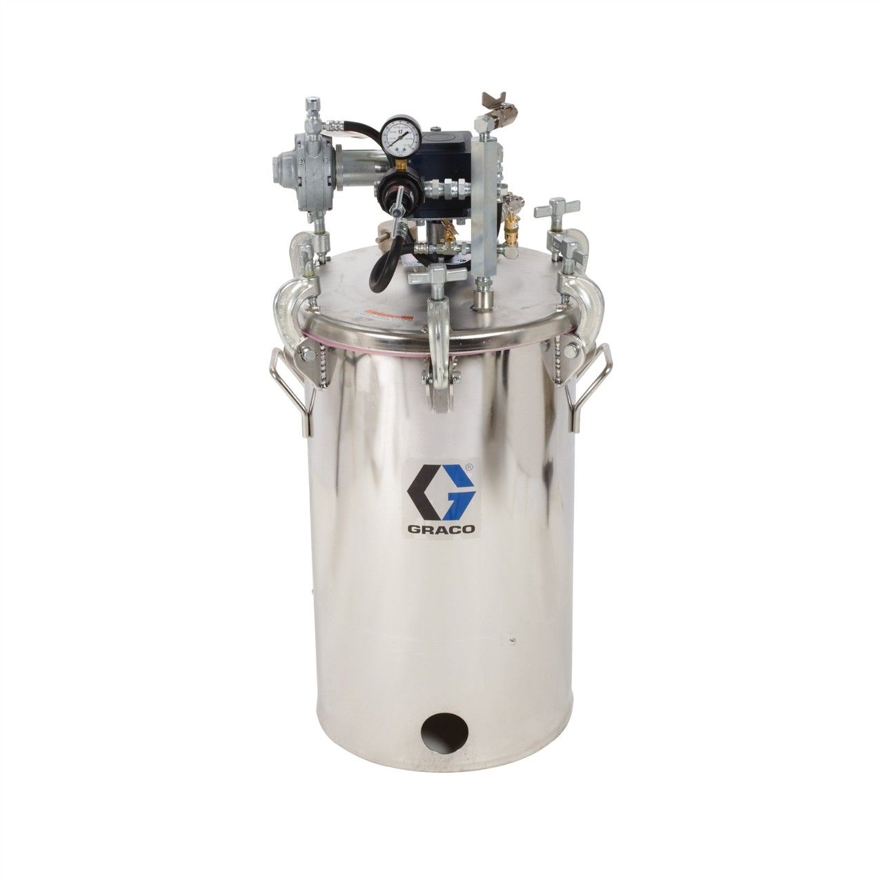 GRACO 10-Gallonen-Niederdruckbehälter (HVLP), Behälter mit Rührwerk - 236147