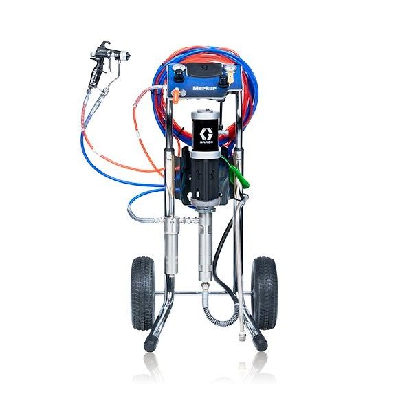 GRACO 15:1 Merkur AA-Komplettgerät, 0,4 lpm Durchflussrate, Wandm. - G15W11