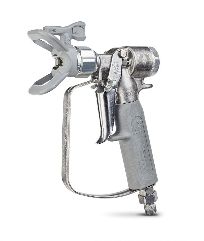 GRACO XTR7+ Airless-Spritzpistole, isolierter Griff, 4-Finger-Abzug, XHD RAC-Düse - XTR712