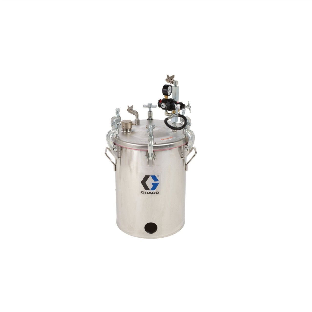 GRACO 5-Gallonen-Hochdruckbehälter (HVLP), eingestellt auf 100 psi - 236149