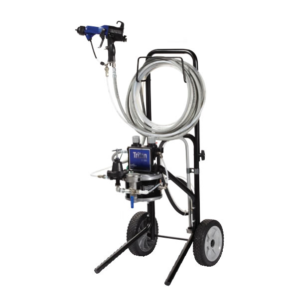 GRACO Original Spritzgerät Triton fahrbar inkl. E-Statik Pistole - 233747