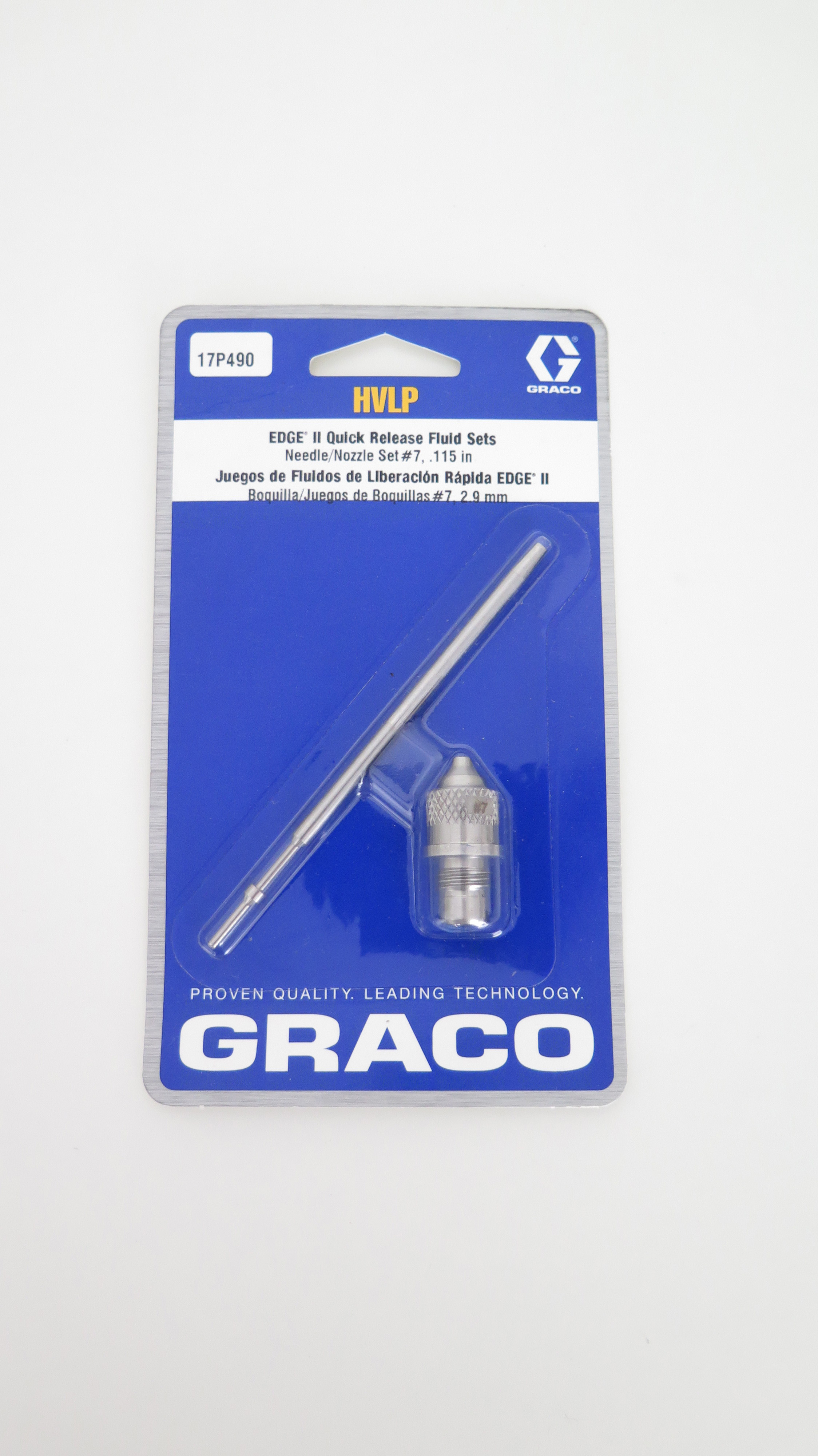 GRACO Original SET, HVLP Edge II, Nadel/Düsen Satz #7 - 17P490