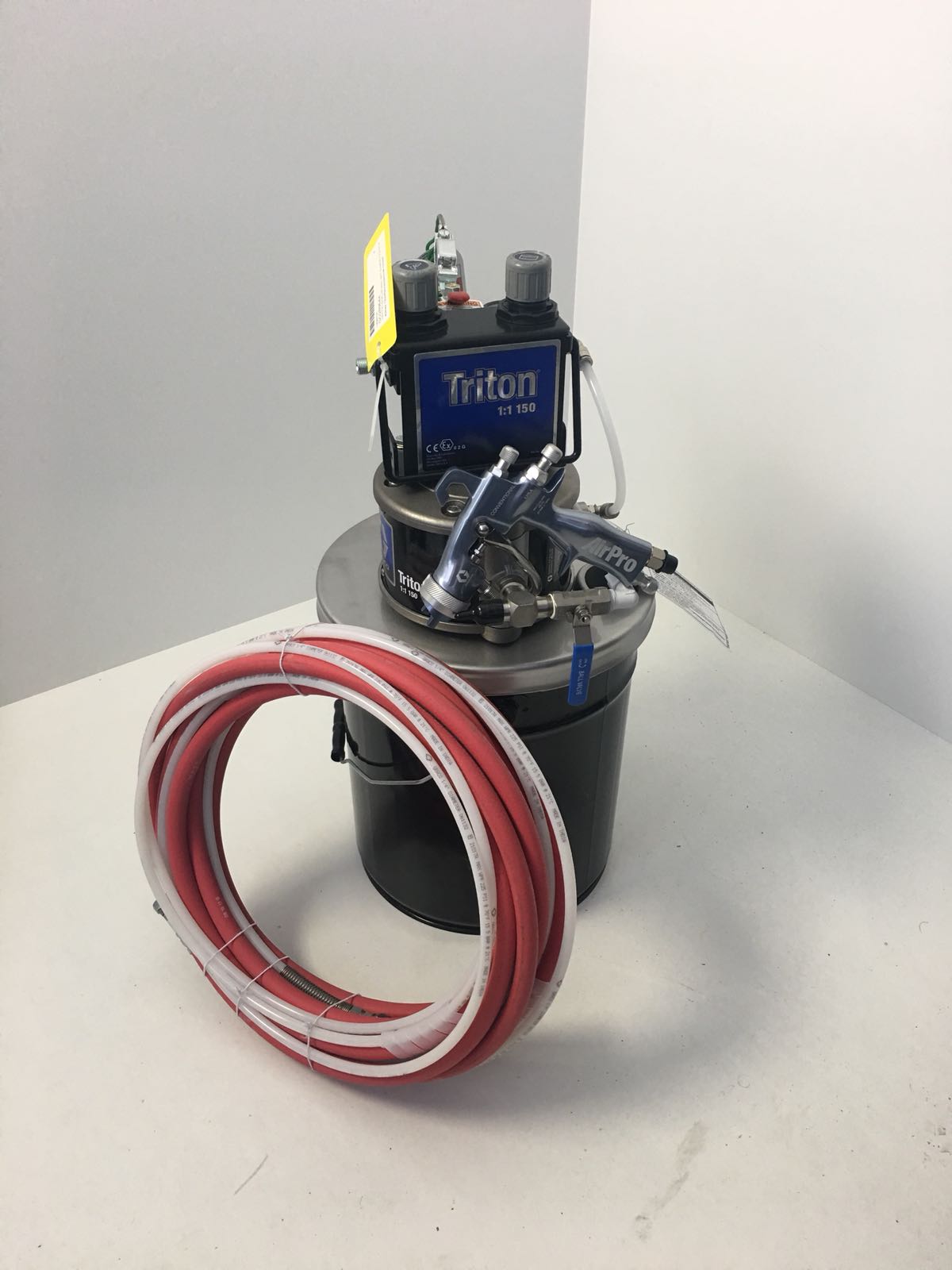 Graco Triton Spritzgerät Edelstahl mit Eimeransaugung - 289644