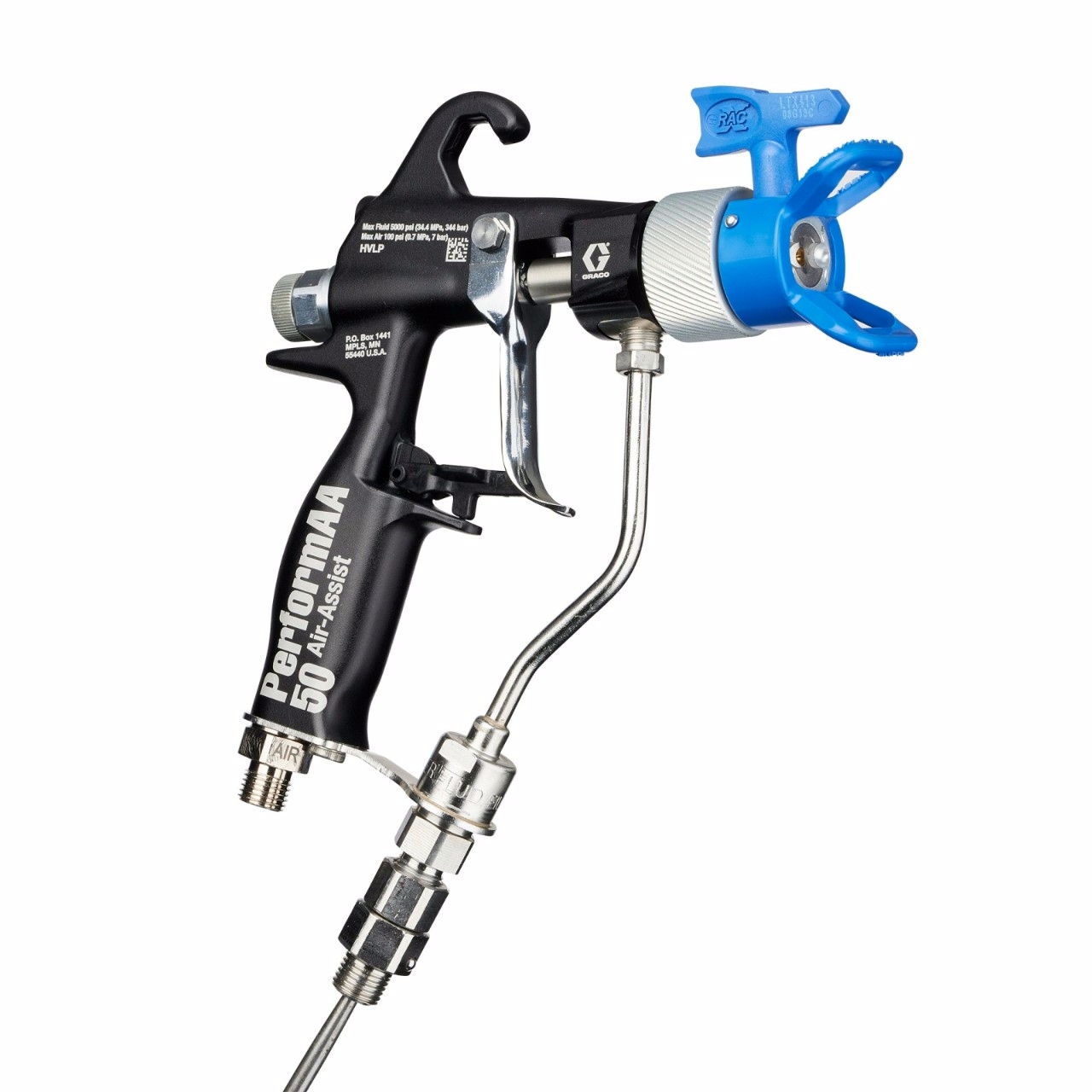 GRACO PerformAA 5000 RAC, luftunterstützte Pistole - 26B518
