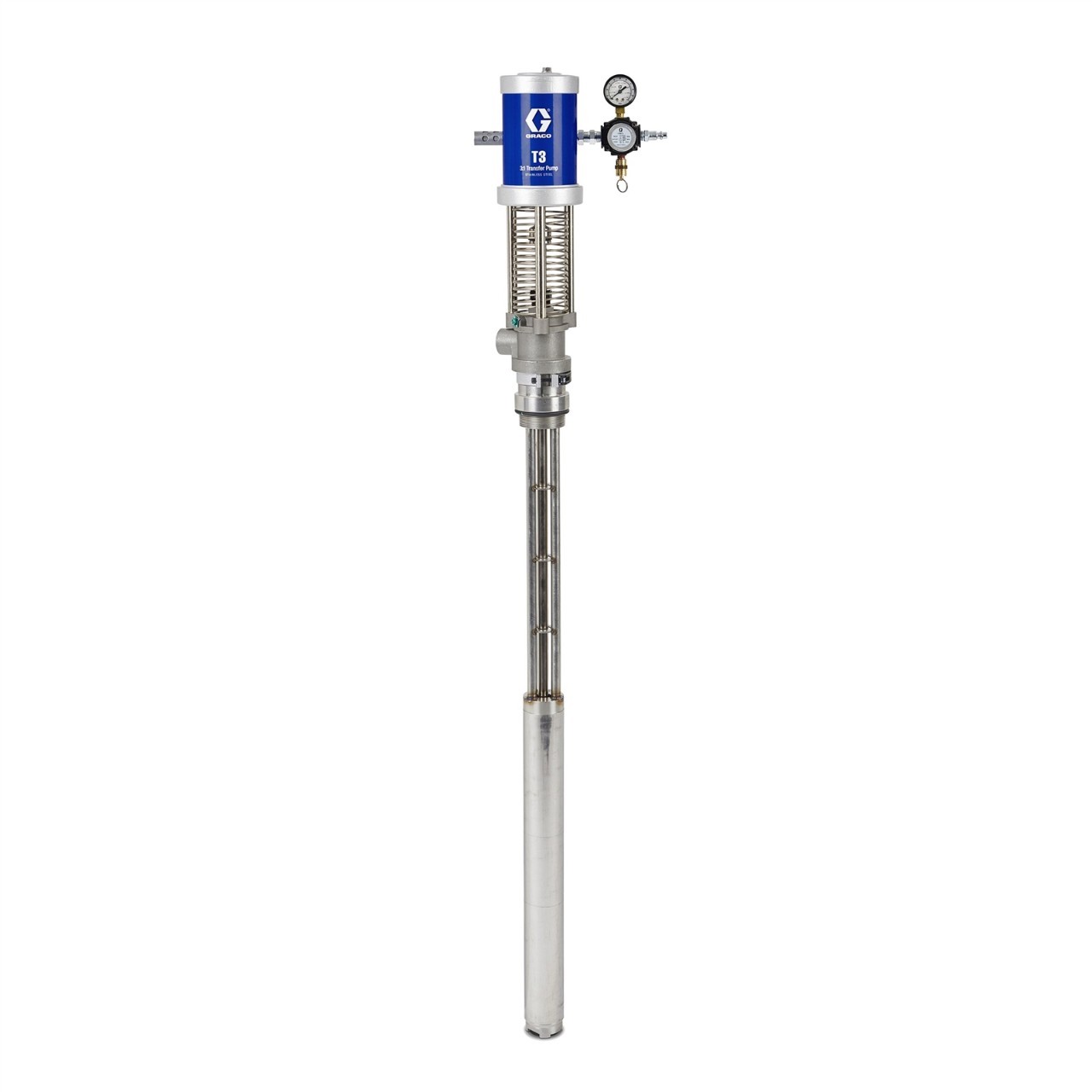 GRACO T3-Komplettgerät, 2 Pumpen (Edelstahl), 2 Versorgungsschläuche - 24Z988