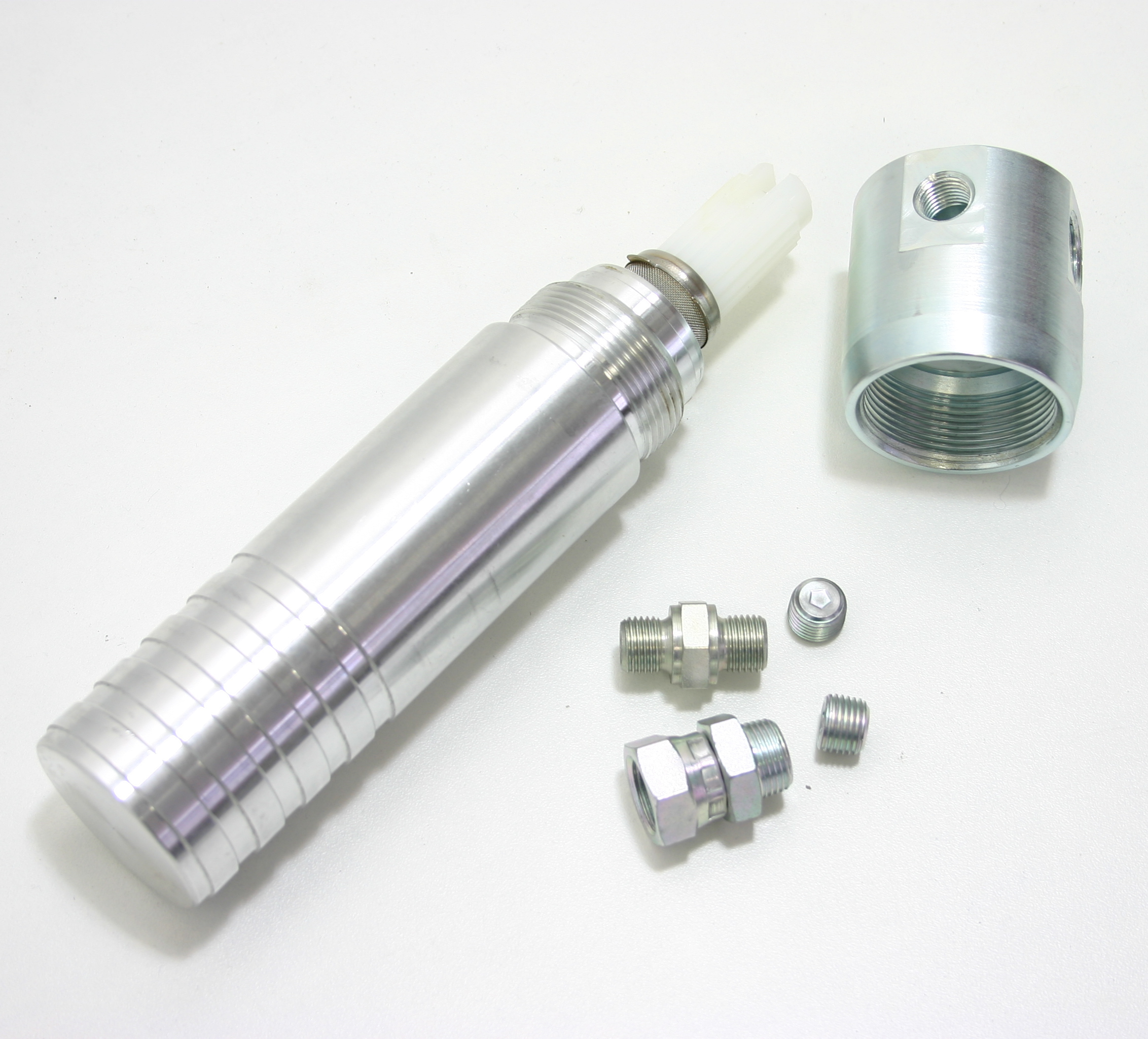 Filtereinheit für Airlessgeräte (Aluminium), Hochdruck bis 300 bar