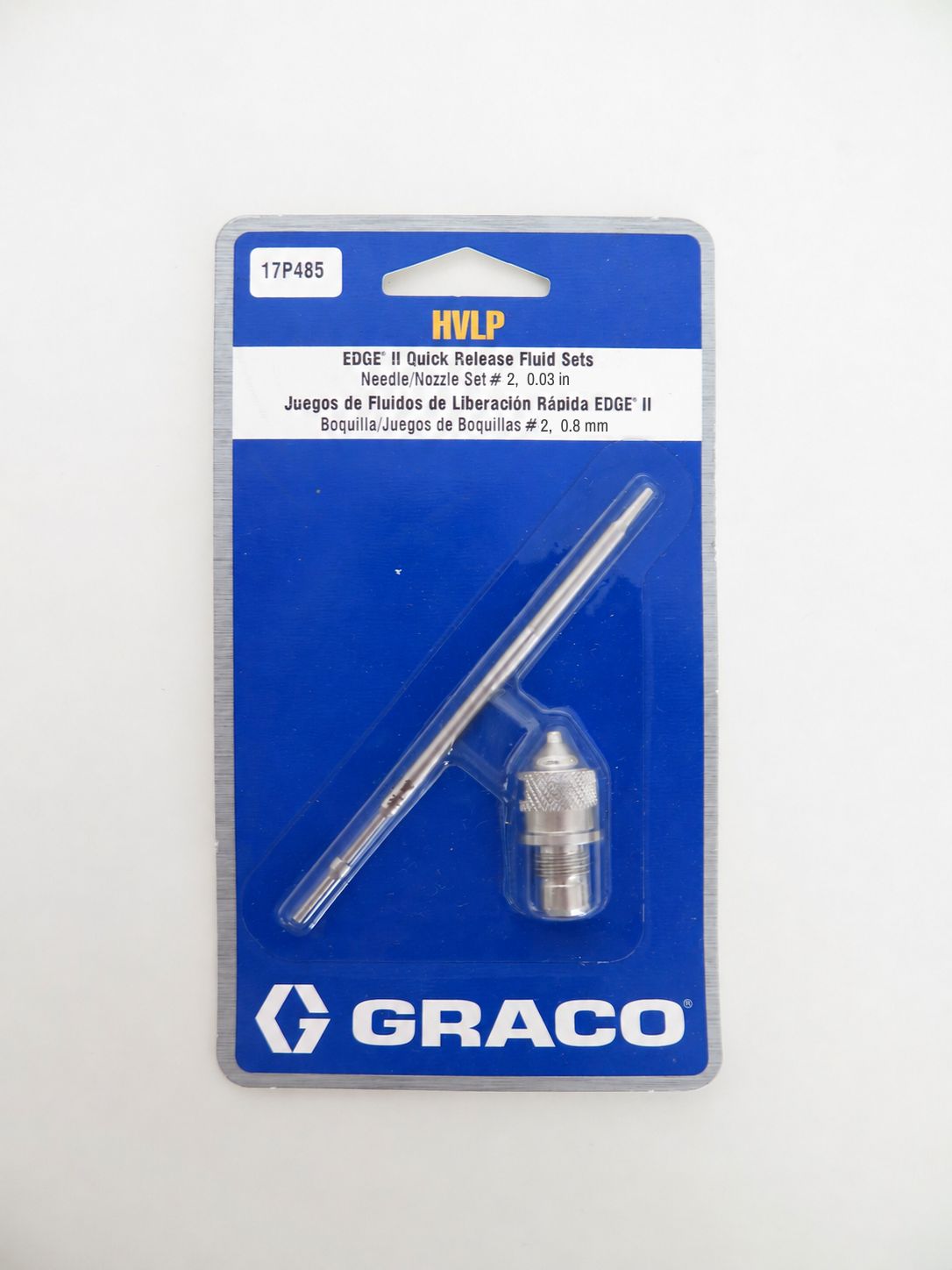 GRACO Original Set, Nadel/Düse, HVLP Edge II, 0.8 mm - 17P485