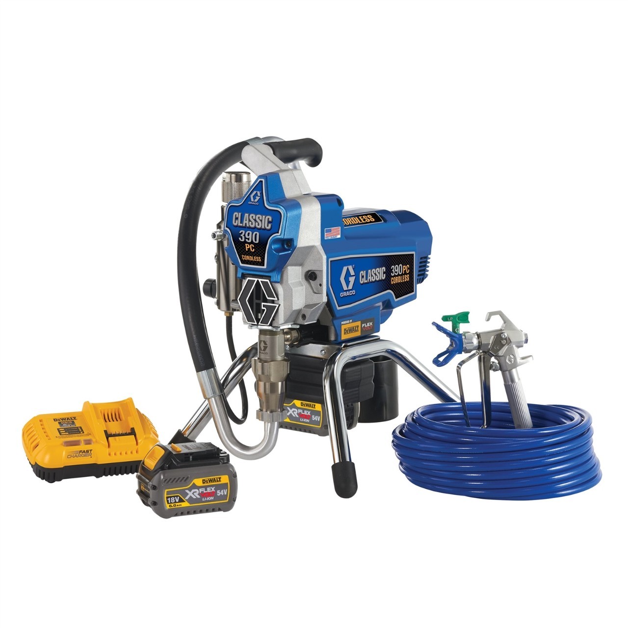 GRACO Akku Airless Spritzgerät 390 PC, kabellos - 25T863