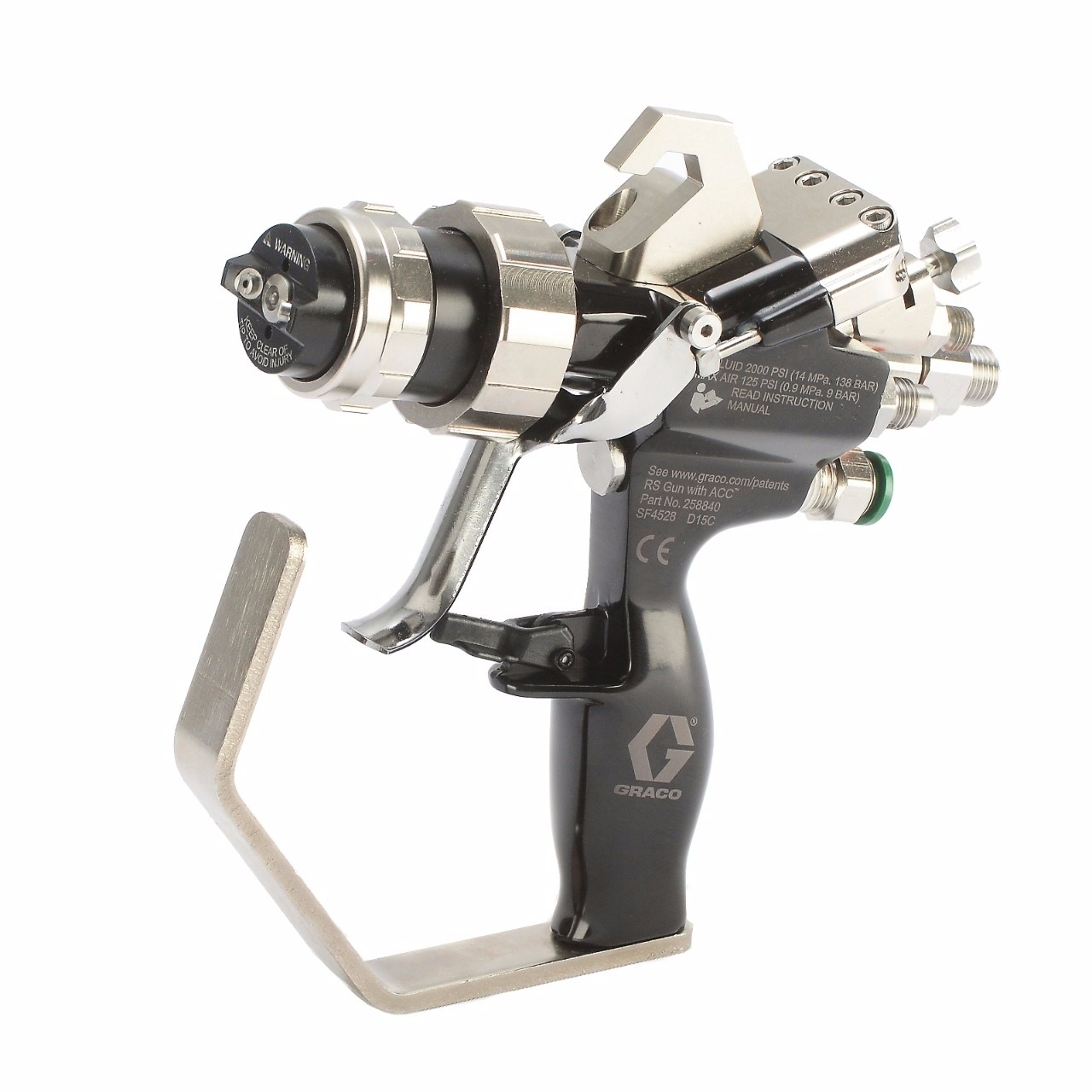 GRACO Original RS PISTOLE, ASM GELCOAT, EXTERN MIX - 258840