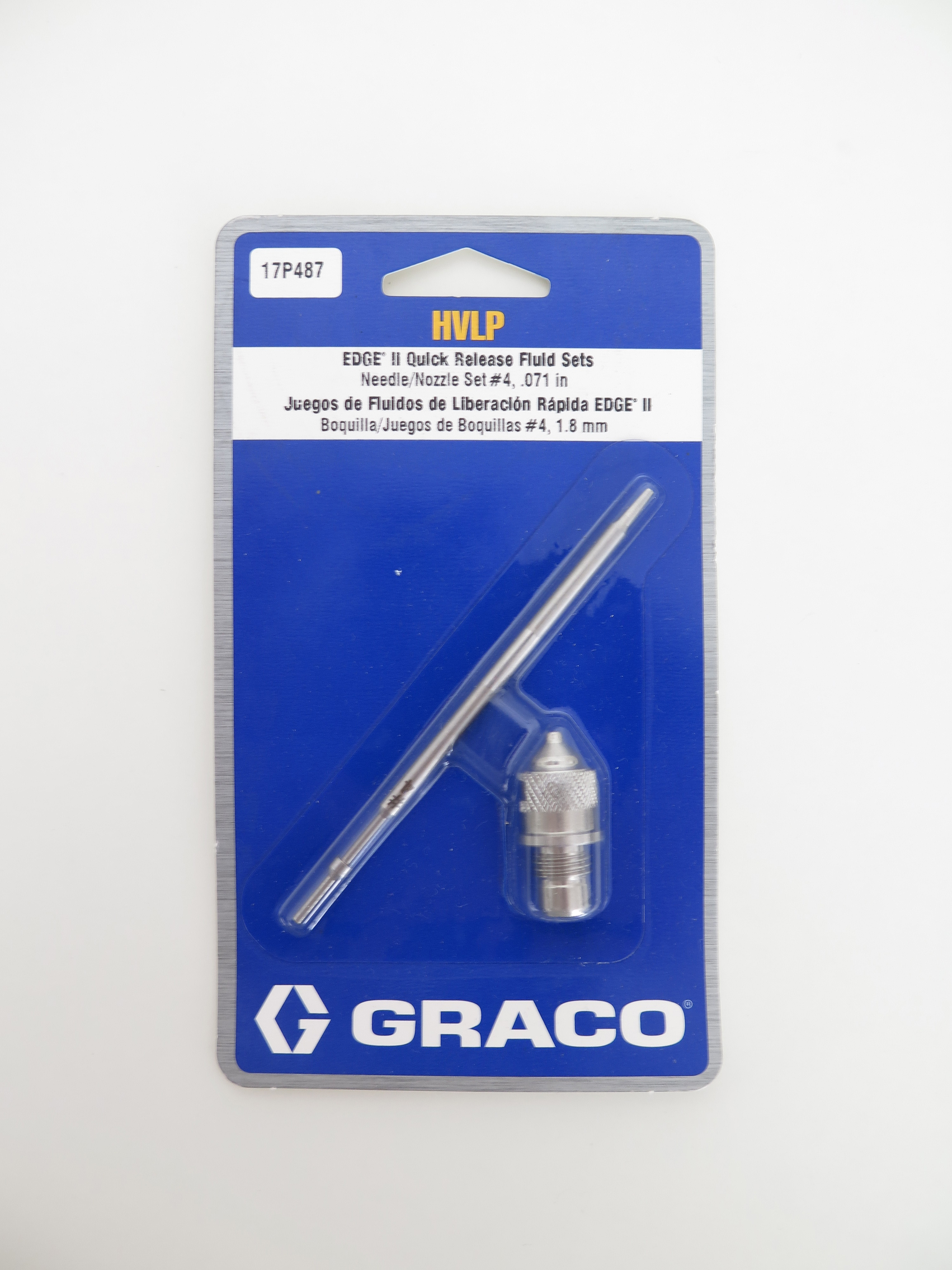 GRACO Original Set, Nadel/Düse, HVLP Edge II, 1.8mm - 17P487