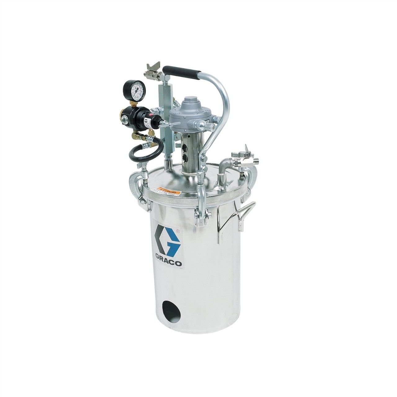 GRACO 2-Gallonen-Niederdruckbehälter (HVLP), eingestellt auf 15 psi - 236155
