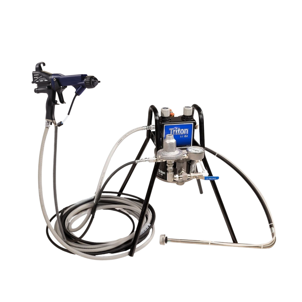GRACO Triton Spritzgerät mit elektrostatischer Spritzpistole Pro XP-40, spritzfertig - 233743