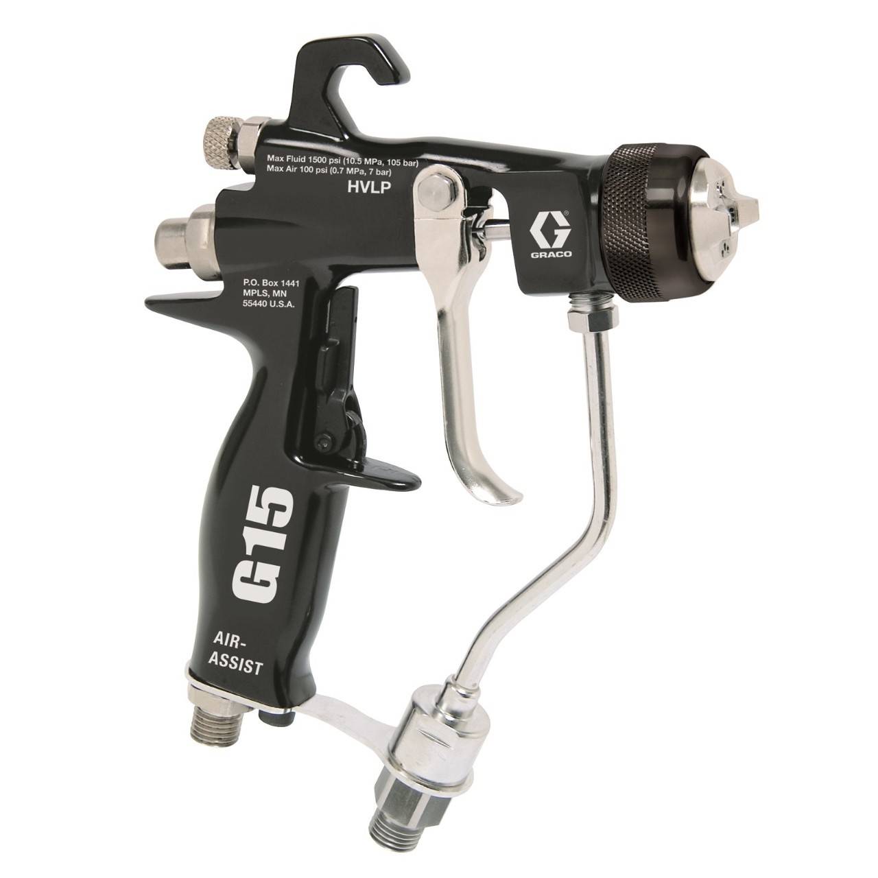 GRACO Luftunterstütztes 15:1-Merkur-Komplettsystem, 1,5 l/min - G15W05